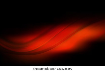 Dark Red vector pattern with bent ribbons. Geometric illustration in marble style with gradient.  The elegant pattern for brand book.