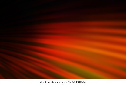 Dark Red vector pattern with bent lines. A shining illustration, which consists of curved lines. A new texture for your  ad, booklets, leaflets.