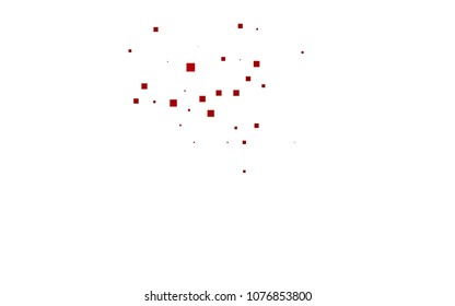 Dark Red vector pattern. Brand-new rectangular template. Shining geometric sample. Repeating theme with rectangular shapes. Texture for your design.
