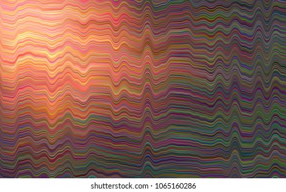Dark Red vector pattern with bubble shapes. A completely new color illustration in marble style. Marble style for your business design.