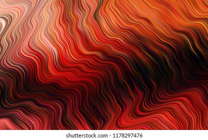 Dark Red vector pattern with bubble shapes. A sample with blurred bubble shapes. Marble design for your web site.