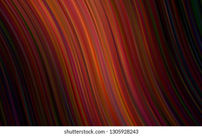 Dark Red vector pattern with bubble shapes. A vague circumflex abstract illustration with gradient. The template for cell phone backgrounds.