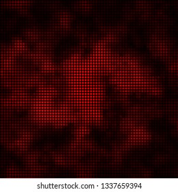 Dark Red vector pattern with circles. Modern abstract illustration with colorful circle shapes. Pattern for business ads.