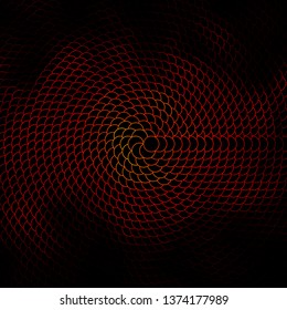 Dark Red vector pattern with circles. Abstract illustration with colorful spots in nature style. Design for posters, banners.