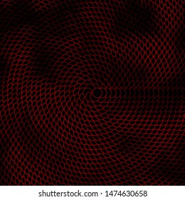 Dark Red vector pattern with circles. Abstract colorful disks on simple gradient background. Design for your commercials.