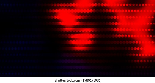 Dark Red vector pattern with circles. Abstract illustration with colorful spots in nature style. Pattern for business ads.