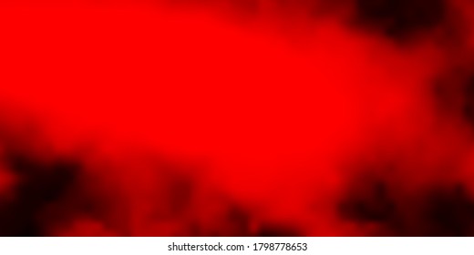 Dark Red vector pattern with clouds. Abstract colorful clouds on gradient illustration. Pattern for your booklets, leaflets.