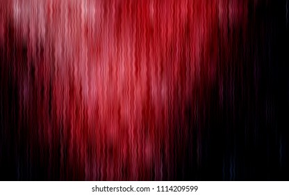Dark Red vector pattern with curved circles. An elegant bright illustration with gradient. The best blurred design for your business.