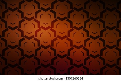 Dark Red vector pattern with curved lines. A shining illustration, which consists of curved lines. Abstract design for your web site.