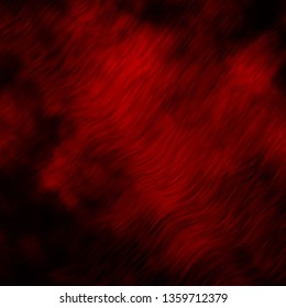 Dark Red vector pattern with curved lines. Abstract illustration with bandy gradient lines. Best design for your posters, banners.