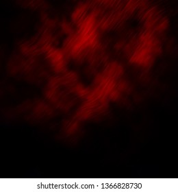 Dark Red vector pattern with curved lines. Abstract illustration with gradient bows. Pattern for busines booklets, leaflets