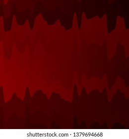 Dark Red vector pattern with curved lines. Gradient illustration in simple style with bows. Best design for your posters, banners.