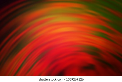 Dark Red vector pattern with curved lines. Brand new colorful illustration in simple style. A completely new template for your design.