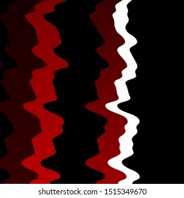 Dark Red vector pattern with curves. Gradient illustration in simple style with bows. Pattern for ads, commercials.