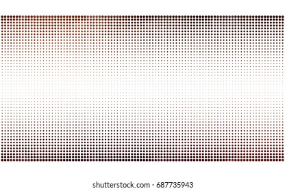 Dark Red vector pattern of geometric circle shapes. Colorful mosaic banner. Geometric background with colored disks.