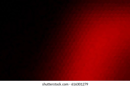 Dark Red vector pattern. Hexagonal template. Geometric sample. Repeating hexagon shapes. Brand-New texture for your design. Pattern can be used for background