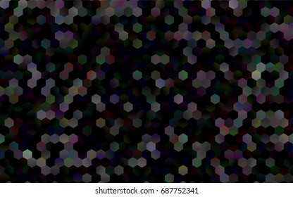 Dark Red vector pattern. Hexagonal template. Geometric sample. Repeating hexagon shapes. Brand-New texture for your design. Pattern can be used for background