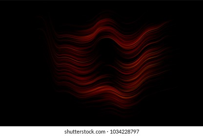Dark Red vector pattern with lamp shapes. Creative illustration in halftone marble style with gradient. Pattern for your business design.