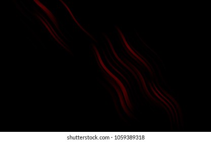 Dark Red vector pattern with lamp shapes. A vague circumflex abstract illustration with gradient. New composition for your brand book.