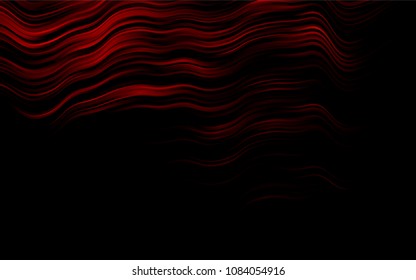 Dark Red vector pattern with lamp shapes. Blurred geometric sample with gradient bubbles.  Marble design for your web site.