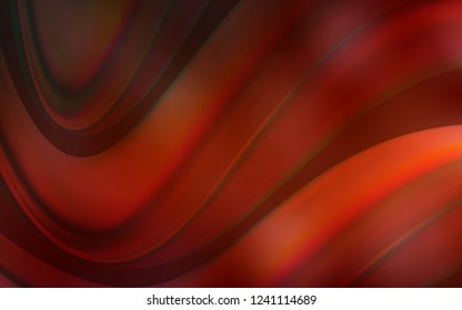 Dark Red vector pattern with lamp shapes. Geometric illustration in marble style with gradient.  A completely new template for your business design.
