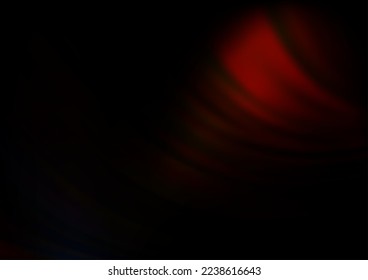 Dark Red vector pattern with lamp shapes. A sample with blurred bubble shapes. The best blurred design for your business.