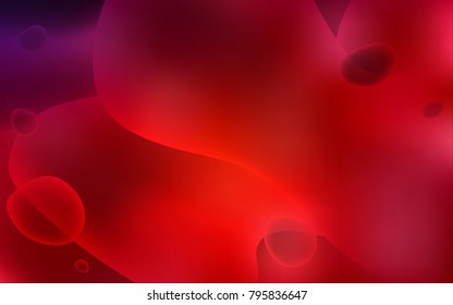 Dark Red vector pattern with lamp shapes. An elegant bright illustration with gradient. The elegant pattern for brand book.