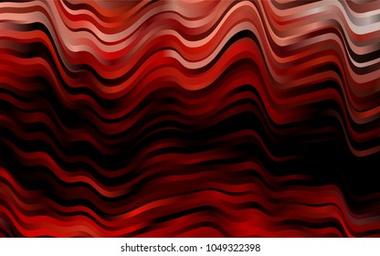 Dark Red vector pattern with lava shapes. A completely new color illustration in marble style. New composition for your brand book.
