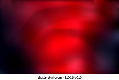 Dark Red vector pattern with lava shapes. Shining illustration, which consist of blurred lines, circles. The best blurred design for your business.