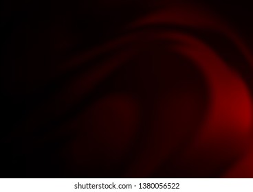 Dark Red vector pattern with lava shapes. A sample with blurred bubble shapes. A completely new marble design for your business.