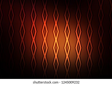 Dark Red vector pattern with lines, rectangles. Colorful illustration with lines, cubes on abstract template. Pattern for business booklets, leaflets.