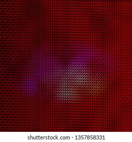 Dark Red vector pattern with lines. Colorful gradient illustration with abstract flat lines. Pattern for booklets, leaflets.