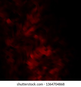 Dark Red vector pattern with lines. Colorful geometric sample with gradient curves.  Pattern for websites, landing pages.