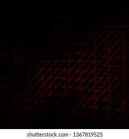 Dark Red vector pattern with lines. Gradient abstract design in simple style with sharp lines. Smart design for your promotions.