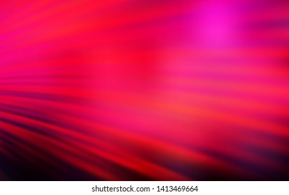 Dark Red vector pattern with lines. Colorful geometric sample with gradient lines.  Abstract style for your business design.
