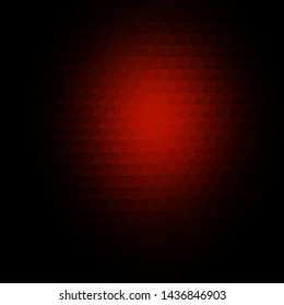 Dark Red vector pattern with lines. Geometric abstract illustration with blurred lines. Smart design for your promotions.
