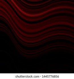 Dark Red vector pattern with lines. Abstract gradient illustration with wry lines. Pattern for websites, landing pages.