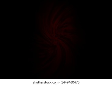 Dark Red vector pattern with lines, ovals. A completely new color illustration in marble style. Pattern for your business design.