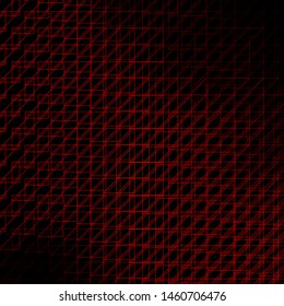 Dark Red vector pattern with lines. Geometric abstract illustration with blurred lines. Pattern for ads, commercials.