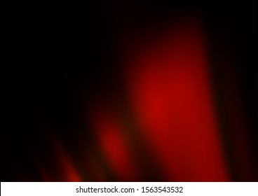 Dark Red vector pattern with lines, ovals. Shining illustration, which consist of blurred lines, circles. The best blurred design for your business.