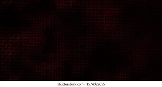 Dark Red vector pattern with lines. Geometric abstract illustration with blurred lines. Pattern for booklets, leaflets.