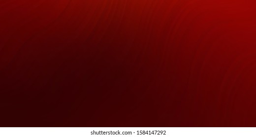 Dark Red vector pattern with lines. Colorful illustration in abstract style with bent lines. Template for cellphones.