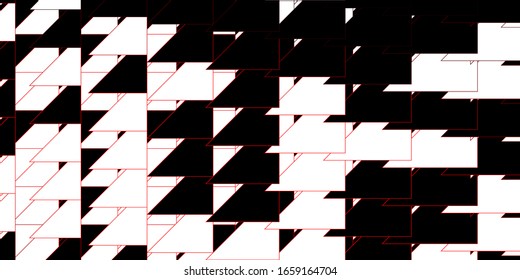 Dark Red vector pattern with lines. Gradient illustration with straight lines in abstract style. Smart design for your promotions.