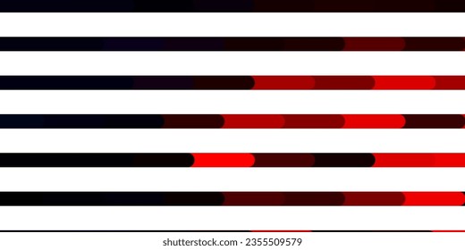 Dark Red vector pattern with lines. Gradient illustration with straight lines in abstract style. Best design for your posters, banners.
