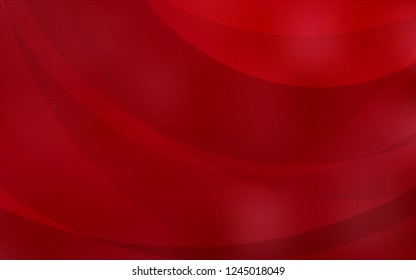 Dark Red vector pattern with liquid shapes. Glitter abstract illustration with wry lines. A completely new template for your business design.