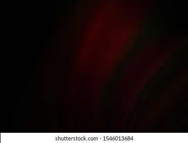 Dark Red vector pattern with liquid shapes. Modern gradient abstract illustration with bandy lines. The best blurred design for your business.