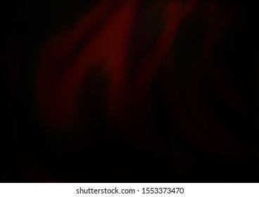 Dark Red vector pattern with liquid shapes. An elegant bright illustration with gradient. New composition for your brand book.