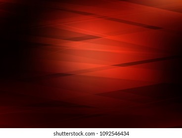 Dark Red vector pattern with narrow lines. Lines on blurred abstract background with gradient. The pattern can be used for busines ad, booklets, leaflets