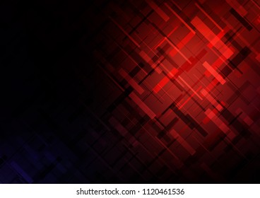 Dark Red vector pattern with narrow crossing lines. Modern geometrical abstract illustration with staves. The pattern can be used for business ad, booklets, leaflets