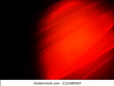 Dark Red vector pattern with narrow lines. Shining colored illustration with narrow lines. Smart design for your business advert.